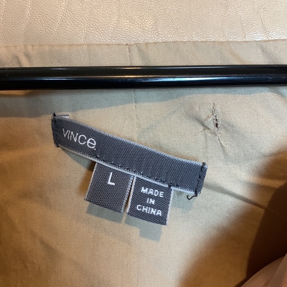 Vince Lamb Leather Moto Asymmetrical Jacket Size L - Picture 5 of 16